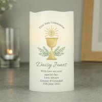 Personalised First Holy Communion LED Candle Extra Image 3 Preview